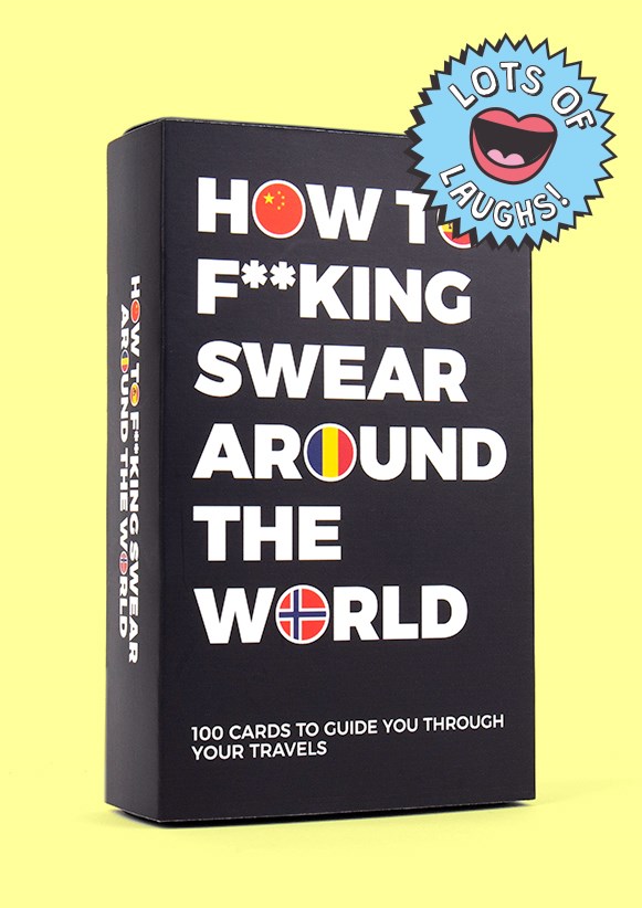 How To Fucking Swear Around The World Scribbler 